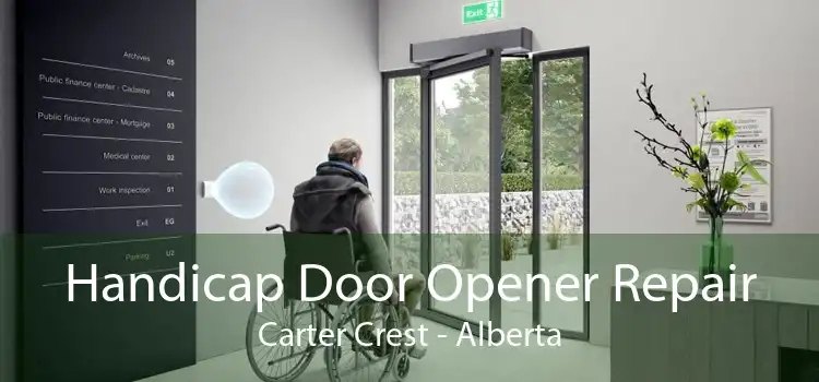 Handicap Door Opener Repair Carter Crest - Alberta