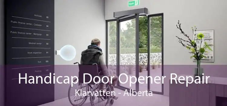 Handicap Door Opener Repair Klarvatten - Alberta