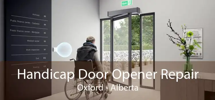 Handicap Door Opener Repair Oxford - Alberta
