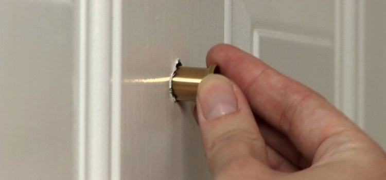 peephole door repair in Lansdowne